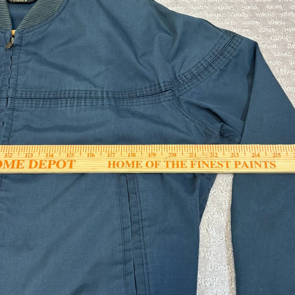 Vintage Sears The Men's Sportswear Jacket Size 40 Blue‎ Zip Up